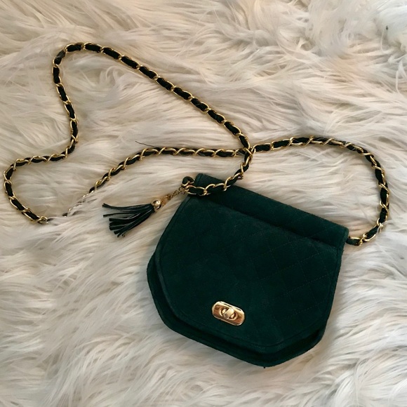 VINTAGE suede purse - Picture 1 of 5